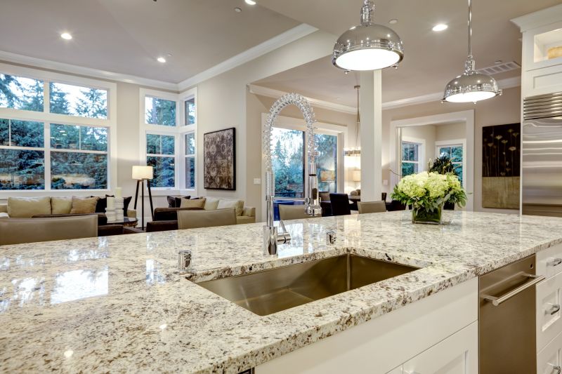 Granite Slab Installation in Sacramento, CA
